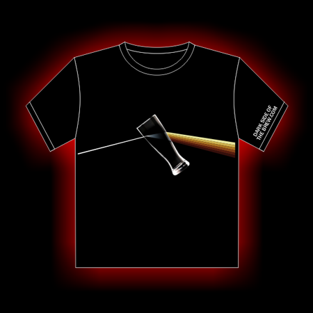 Dark Side of the Brew Shirt - Grainbow Colored